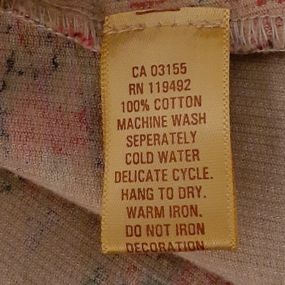 April Cornell Floral Cord Jean Jacket - Picture 6 of 6